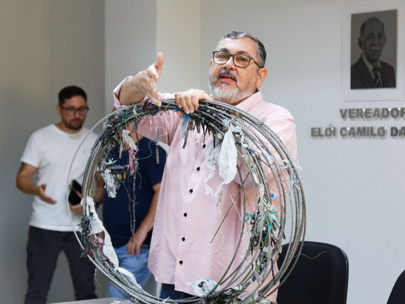 Vereadores Pedrão Molleri/PL (foto) e Sandro Serpa (PSDB) têm projeto aprovado sobre soltura de pipas em Itajaí