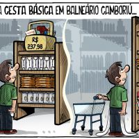 Diferença na cesta básica em Balneário Camboriú