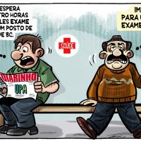 Quatro horas por atendimento em posto de saúde de BC