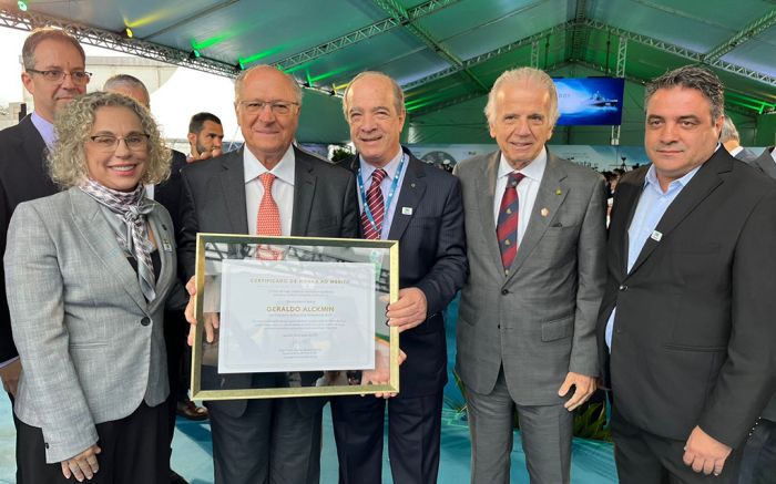 Alckmin é homenageado em Itajaí