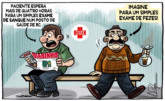Quatro horas por atendimento em posto de saúde de BC