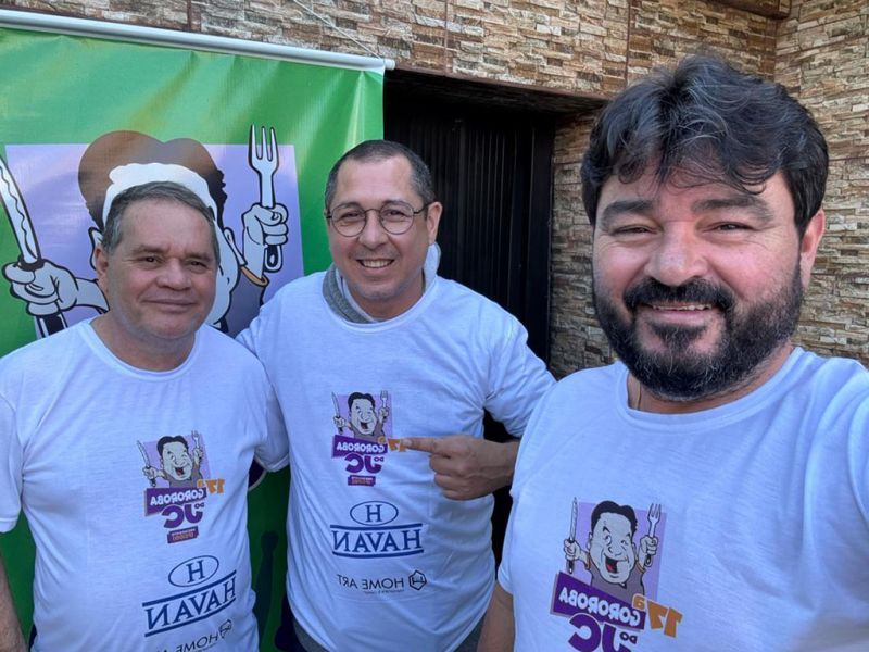 O eterno primeiro ministro pexêro, Jean Sestrem e o futebolista e chefão da Invest Itajaí, Níkolas Reis, apoiam o JC (foto: divulgação)