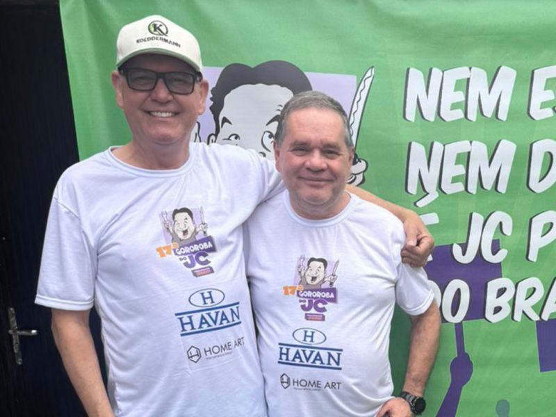 O consultor ambiental Gil Koeddermann, apoiador da Gororoba, devotou apoio ao JC para presidente