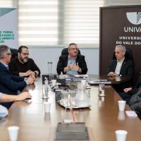 Visita especial na Univali