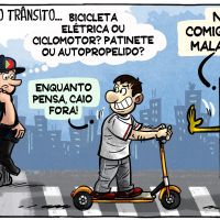 Detran cria guia pra diferenciar bikes elétricas, patinetes e ciclomotores