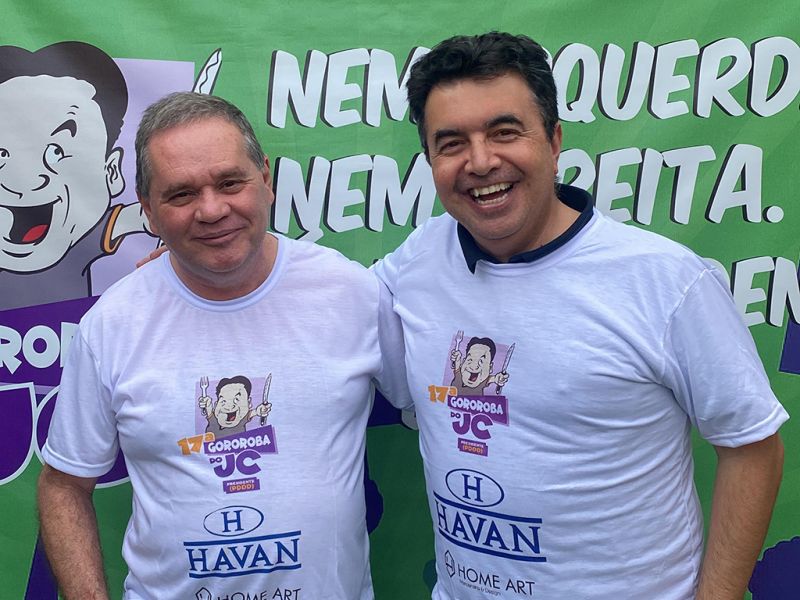 O secretário de Assistência Social de BC, Omar Tomalih, tá apoiando o JC