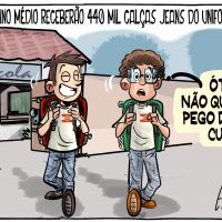 Alunos do ensino médio receberão 440 mil calças jeans