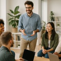 E a nova geração o que acha sobre liderar?