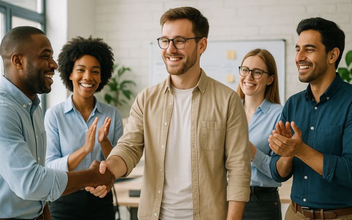 O valor de uma boa recepção para o novo colaborador na equipe