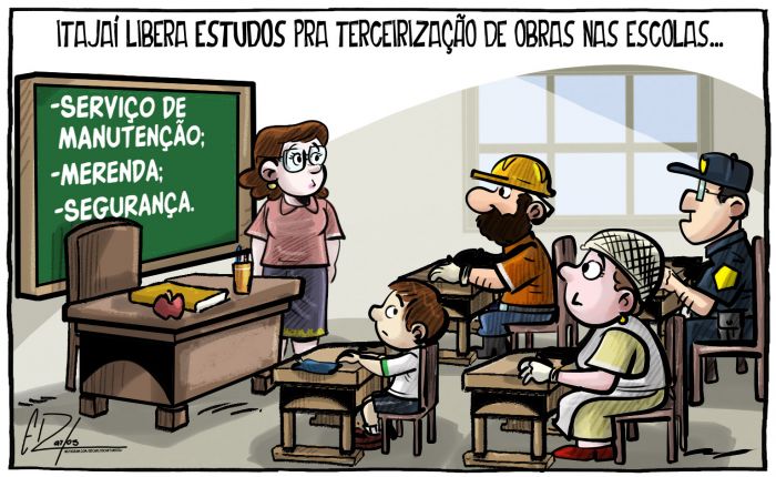 Estudos para terceirização de obras nas escolas de Itajaí