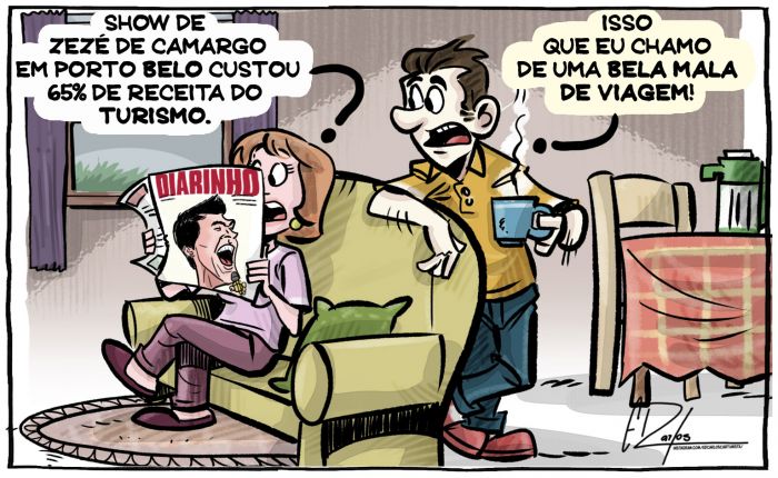 Show de Zezé de Camargo em Porto Belo