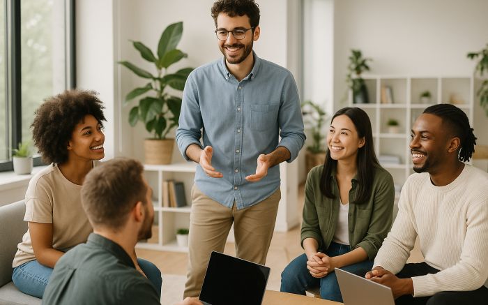 E a nova geração o que acha sobre liderar?