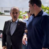 Jorginho e Robison na Mevan