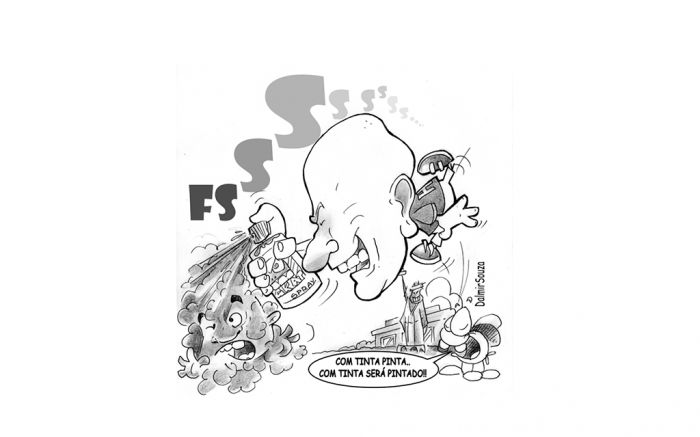 Hang contra os pichadores