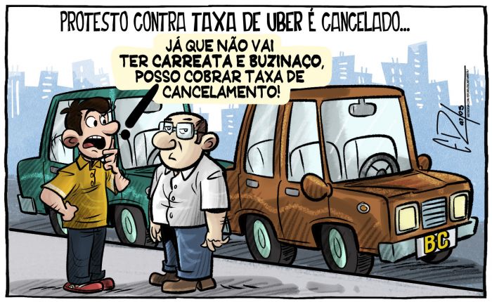 Protesto contra “taxa de Uber” é cancelado