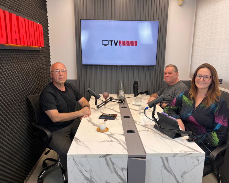 O secretário de Segurança de BC, comandante Araújo Gomes, participou do Diz aí! Assista na TV DIARINHO no YouTube e leia na edição impressa do finde (foto: divulgação)