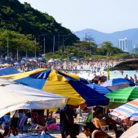 Mar de gente em Cabeçudas