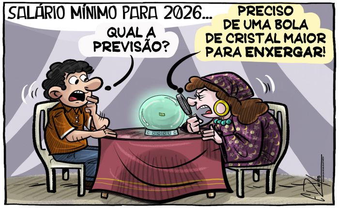 Governo reduz projeção para salário mínimo de 2026