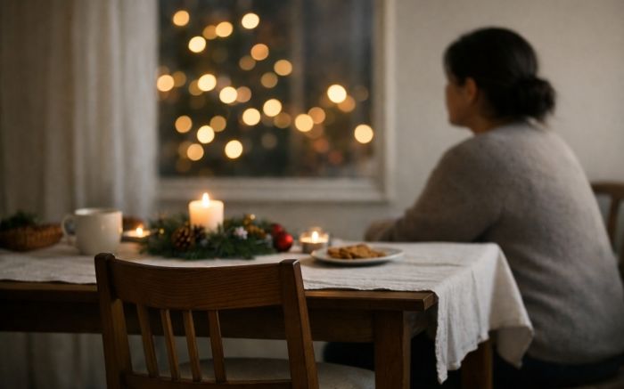 O silêncio do luto nas festas de fim de ano