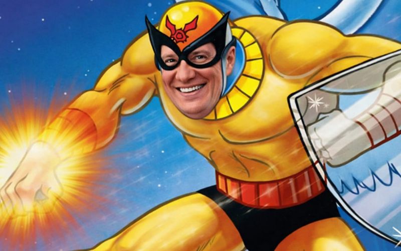 Pesquisa indica: o homem-pássaro, Edson Piriquito (Republicanos), pré-candidato a deputado estadual, pode voar voos mais altos em 2026 (Molecagem com foto divulgação)