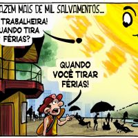 Verão- Bombeiros fazem mais de mil salvamentos