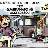 Desclassificados do edital de food trucks