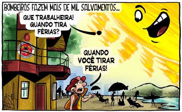 Verão- Bombeiros fazem mais de mil salvamentos