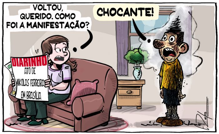 Manifestação em Brasília