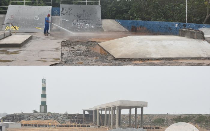 Parque Náutico e pista de skate: duas obras esperadas em Itajaí