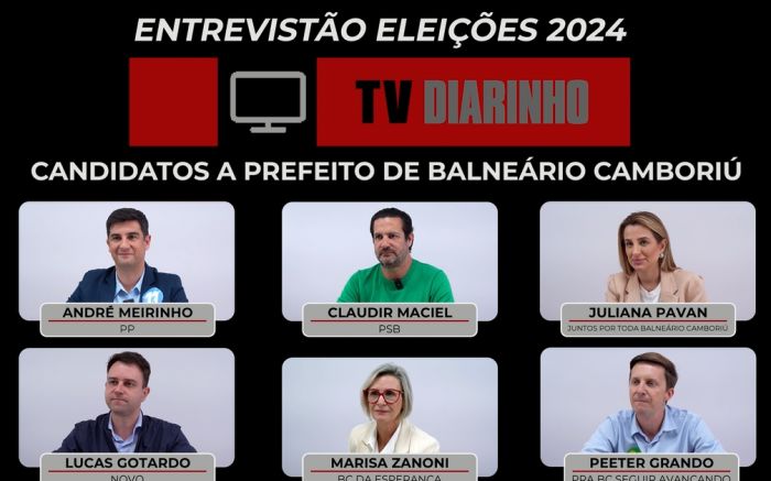 Sabatina com os candidatos a prefeito de Balneário Camboriú