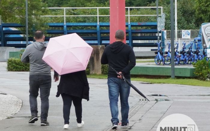 Região fica sob risco de chuva até sábado