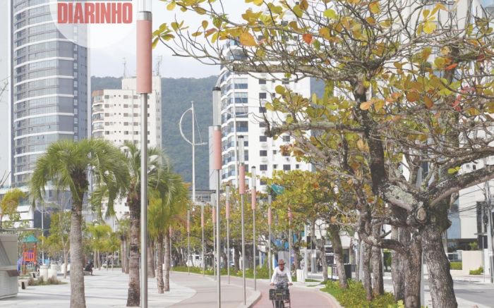 Nova orla da praia Central terá o dobro de arborização