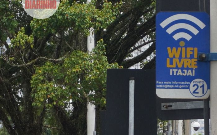 Wifi grátis tá funcionando meia boca em Itajaí